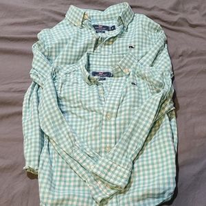 2 matching Vineyard Vines Whale Shirts